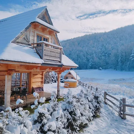Alpesi faház Trzy Doliny - Three Valleys Grill&jacuzzi *